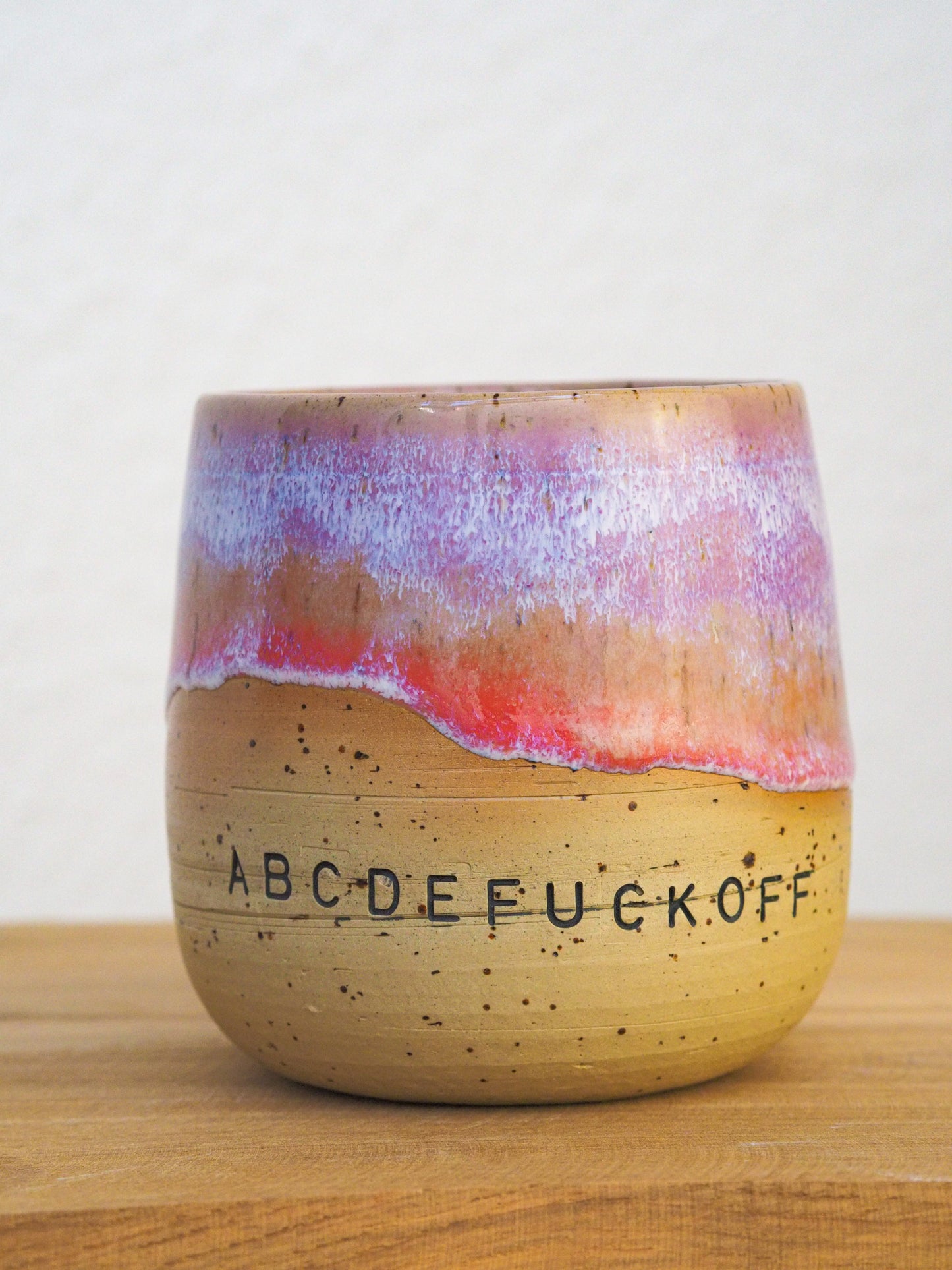 ABCDEfuckoff  // Becher #003