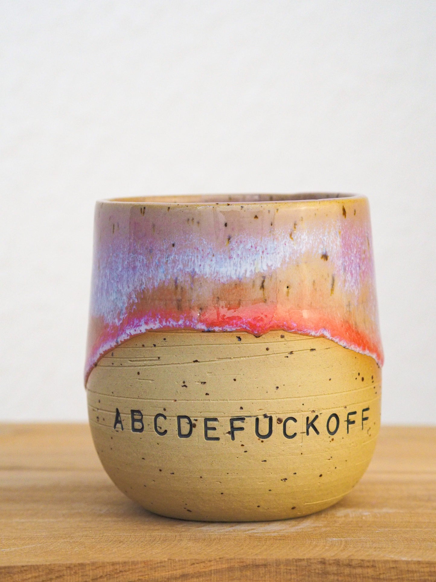ABCDEfuckoff  // Becher #043